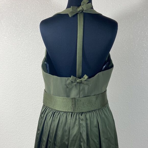 WIHTE BY VERÁ WANG GREEN WOMEN DRESS PLUS SIZE 14 - Picture 7 of 14